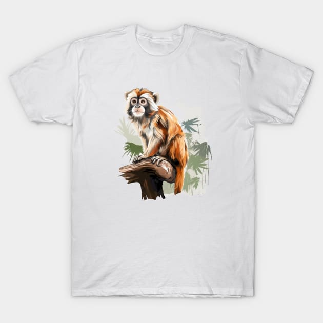 Squirrel Monkey T-Shirt by zooleisurelife